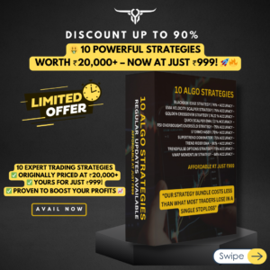 10 Proven Trading Strategies – Worth ₹20,000+ for Just ₹999!